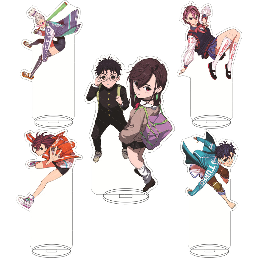 Figma Stand Set - 16 سم أنمي دانداندان مومو آياشي