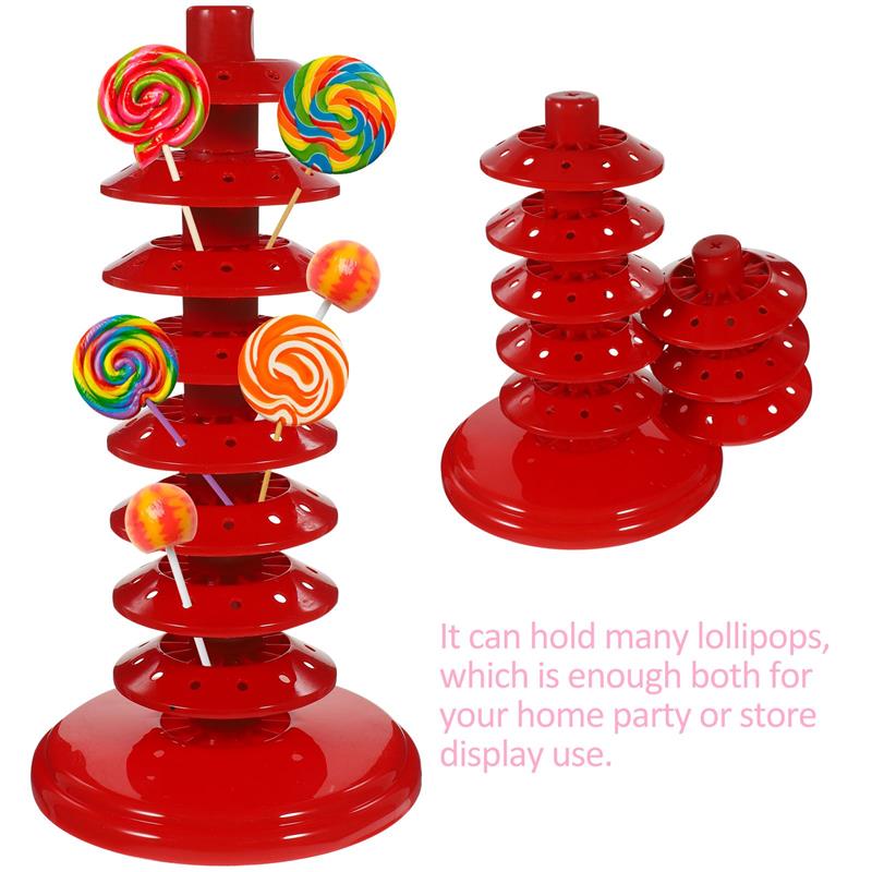 Pop Display Shelf - متعدد الطبقات مصاصة حامل البوب المتدرج