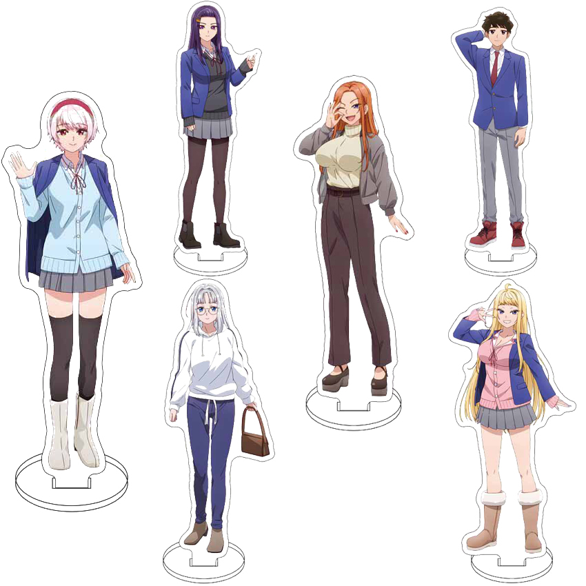 Figma Stand Set - حامل مجسم أكريليك بطول 16 سم،