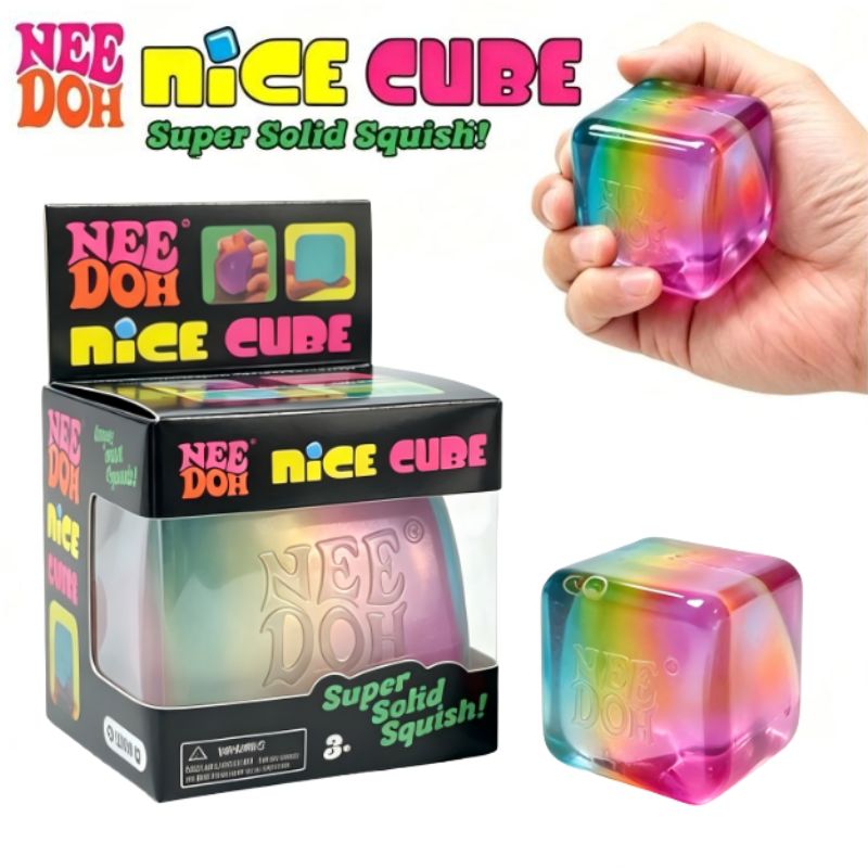 مكعب شيلينج نيدو قوس قزح، لعبة - مراجعة Fidget Cube Original وسعره