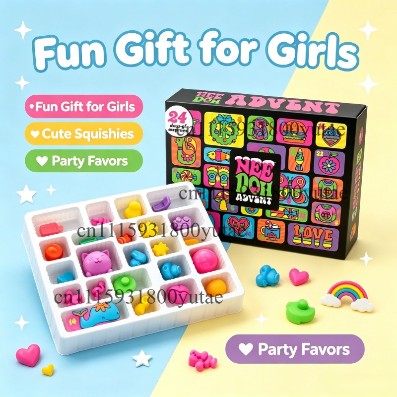 صندوق مفاجآت تقويم عيد الميلاد - مراجعة Fidget Cube Original وسعره